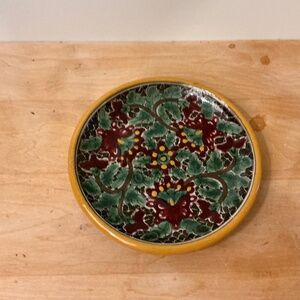 Talavera dish Handpainted